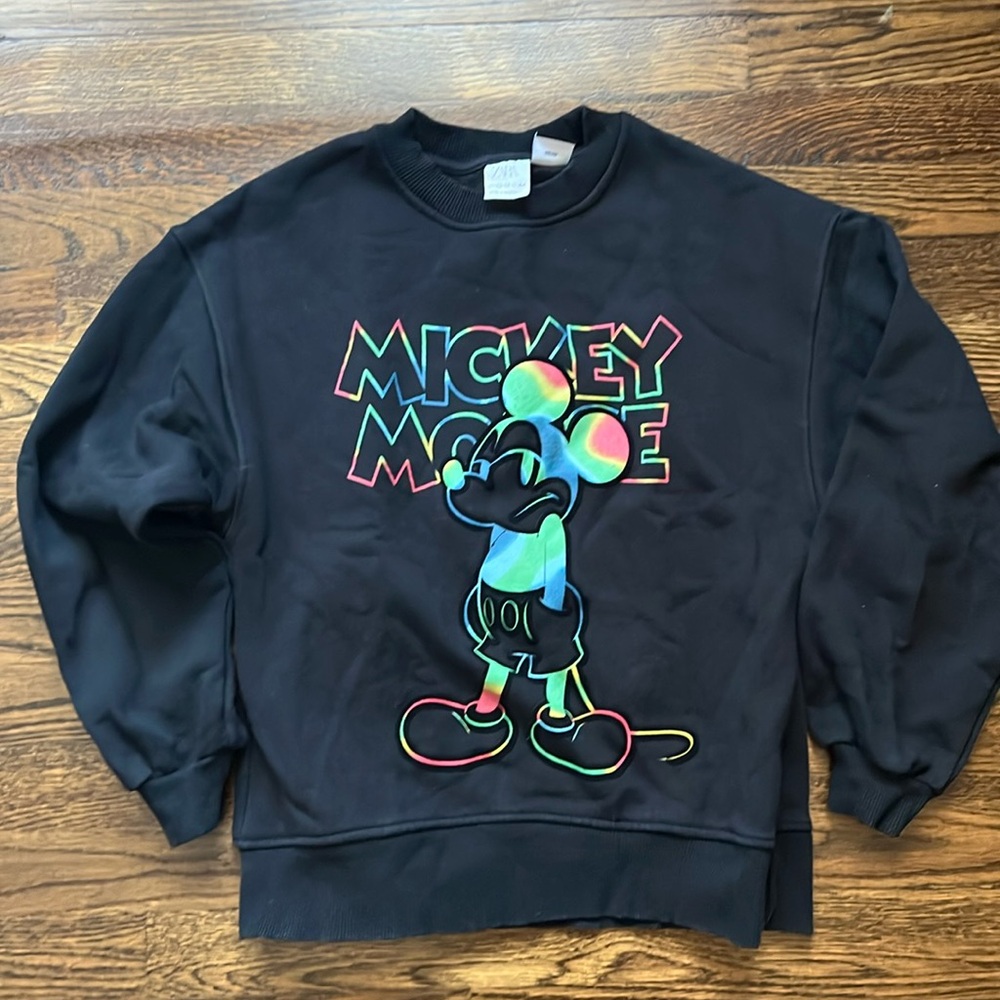 Zara Disney Kids Mickey Mouse Sweatshirt size 13-14